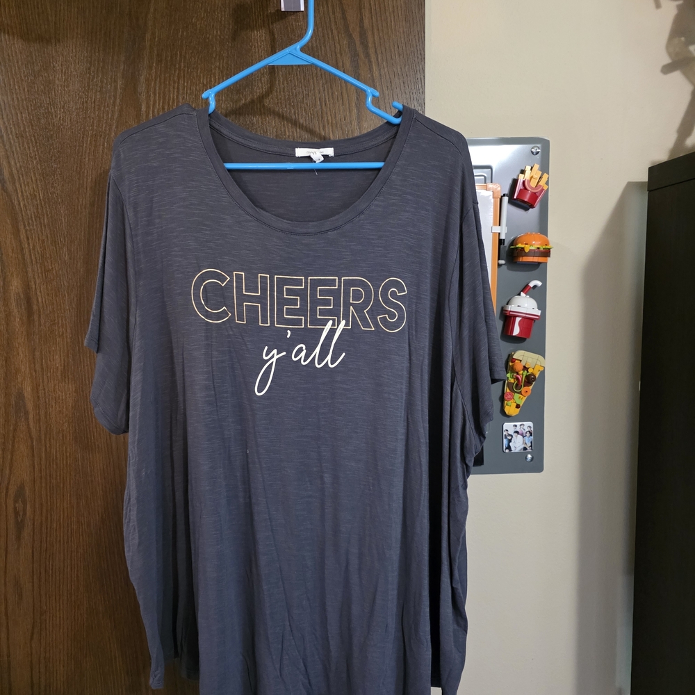 Maurices 4 Charcoal Graphic Tee